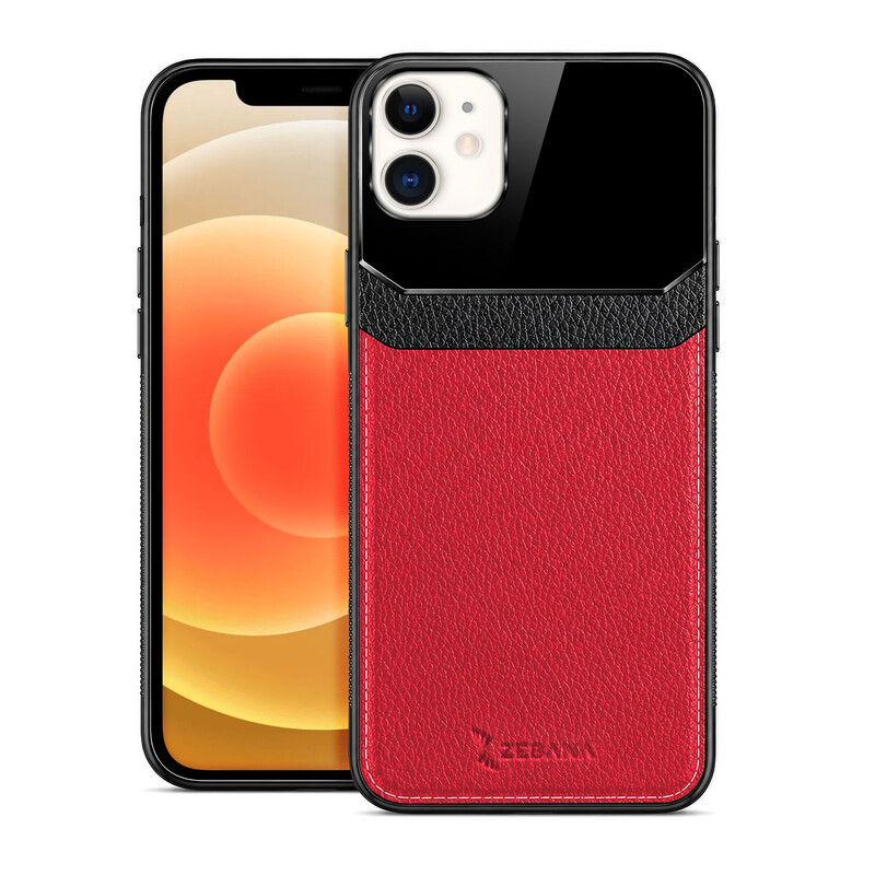 Apple iPhone 11 Uyumlu Zebana Lens Deri Kahverengi Kılıf