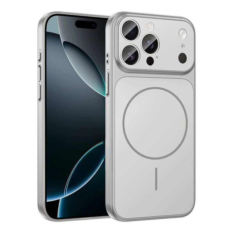 Apple iPhone 13 Pro Max Zebana TitanMag Plastik Rubber Kılıf