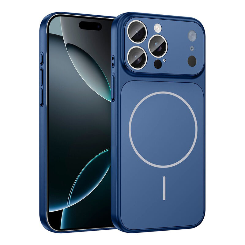 Apple iPhone 13 Pro Max Zebana TitanMag Plastik Rubber Kılıf