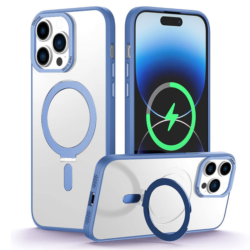 Apple iPhone 14 Pro Max Zebana First Class Standlı Silikon Açık