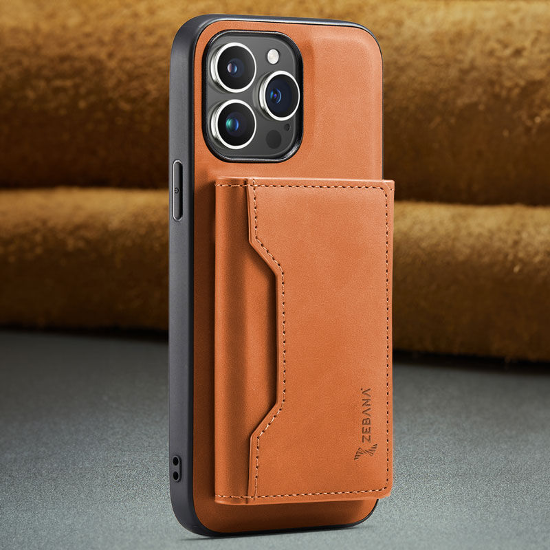 Apple iPhone 15 Pro Max Uyumlu Zebana 2in1 Elite Class Cüzdanlı