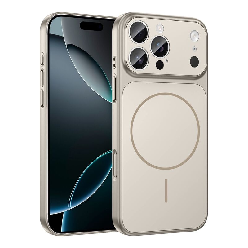 iPhone 15 Pro Max 美品　セット Apple iPhone 15 Pro Max Uyumlu Zebana TitanMag M-Safe Kılıf Desert