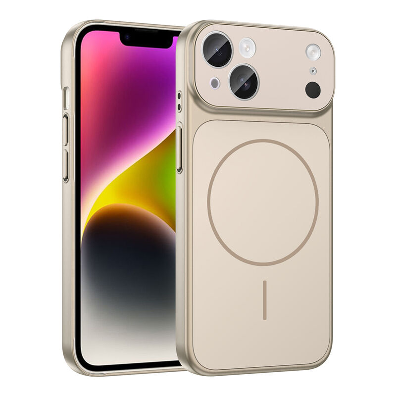 Apple iPhone 15 Zebana TitanMag Plastik Rubber Kılıf